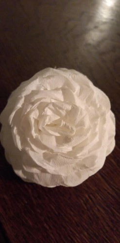 Große krepprosen 8 9cm - 40, x