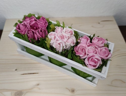 Deko papier blumenstrauß rosa - blumenstrauß,