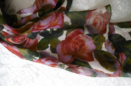 Rosentraum langer schal - langer,