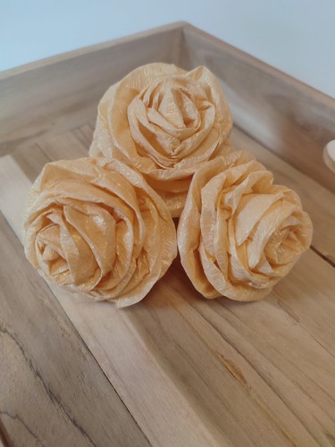 Krepppapier blumen hochzeit - krepppapier,