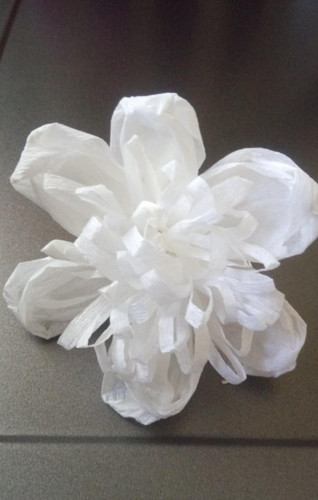 Grosse krepprosen papier - 30,