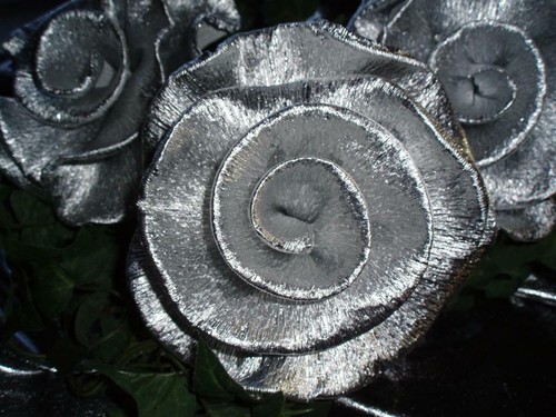 Silber xxl krepprosen - x,