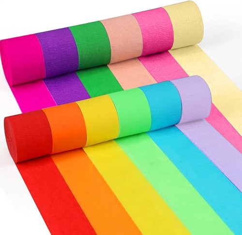 Buntes krepppapier set - buntes,
