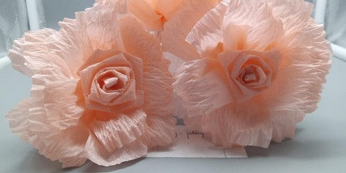 Große krepprosen rosen - 30,