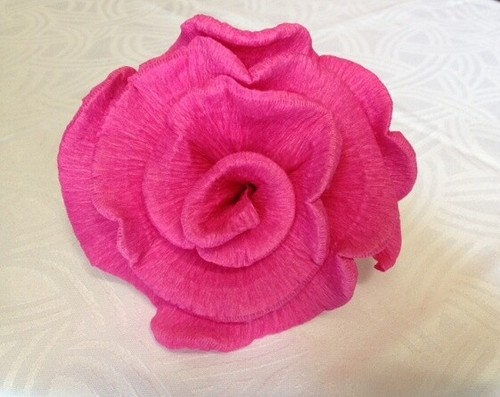Krepprosen hellpink pinke - 50, x