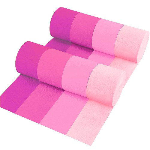 Rollen rosé krepppapier mit - krepppapier,