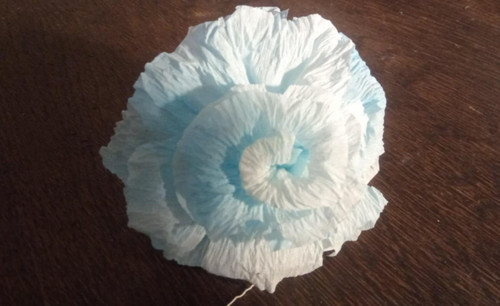Große krepprosen 12 cm - krepprosen,