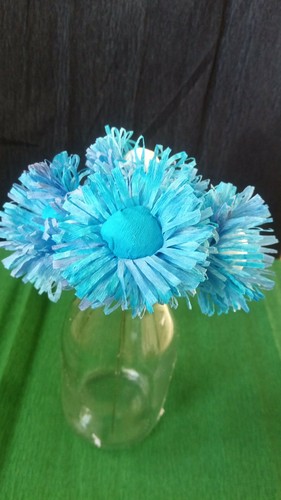 Krepprosen krepp papier - ,