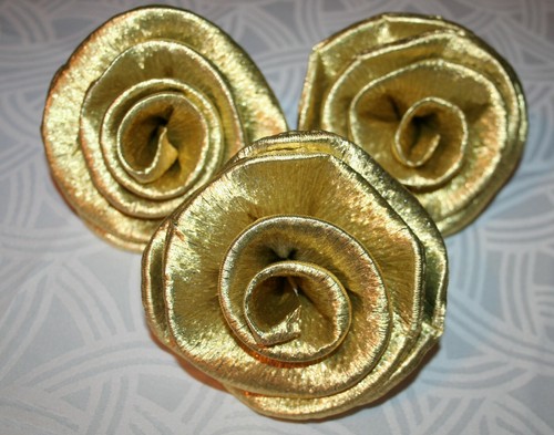 Gold xxl krepprosen - x,